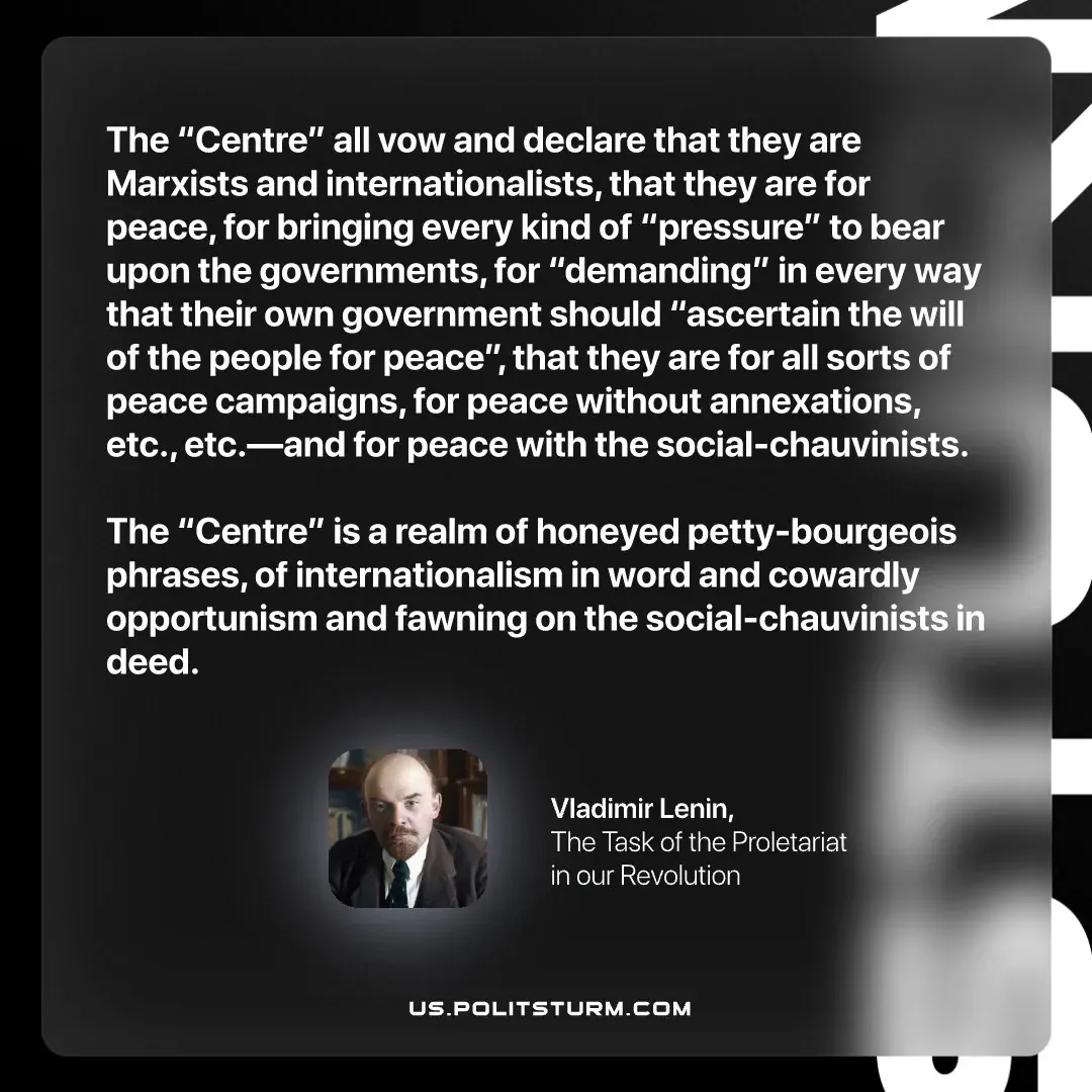 Quote from Vladimir Lenin on Marxists, internationalism, peace campaigns, and opportunism, used in a book about censorship and state power
